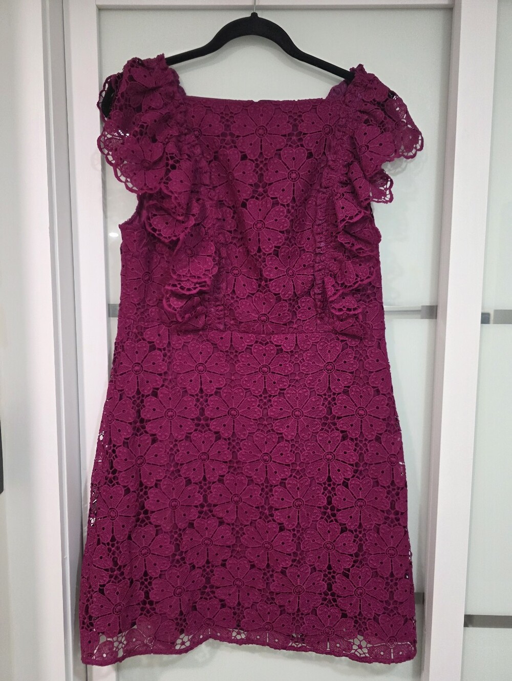 Kate Spade New York Spade Lace Mini Dress Beetjuice Size 14 NWT - Picture 3 of 15
